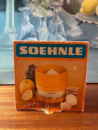 Balance de cuisine vintage Soehnle space age - Design Rido Busse