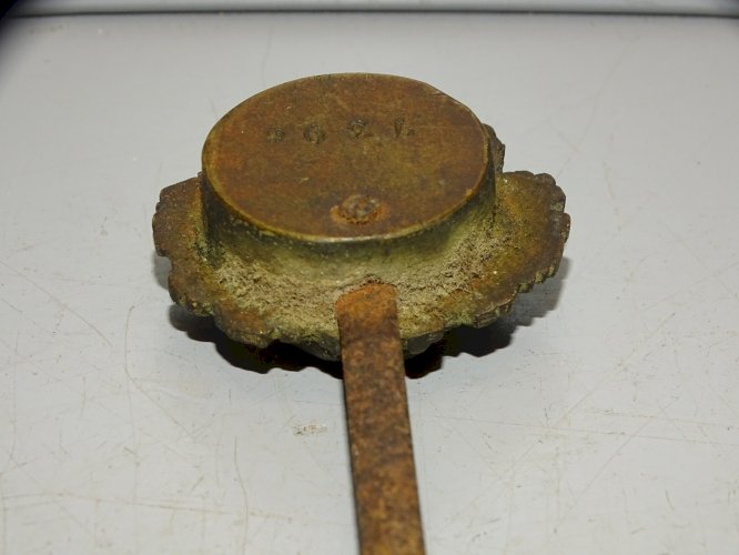 -BALANCIER pour PENDULE PORTIQUE STYLE LOUIS XVI ROI SOLEIL JUS de GRENIER   D