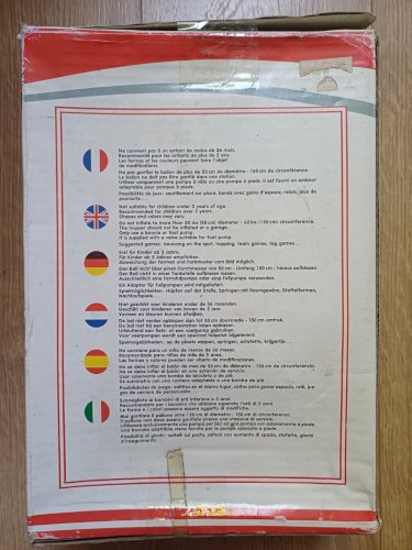 Ballon sauteur COCA-COLA  vintage  neuf  1992