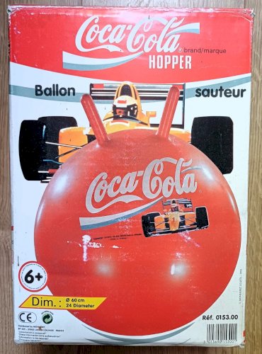 Ballon sauteur COCA-COLA  vintage  neuf  1992