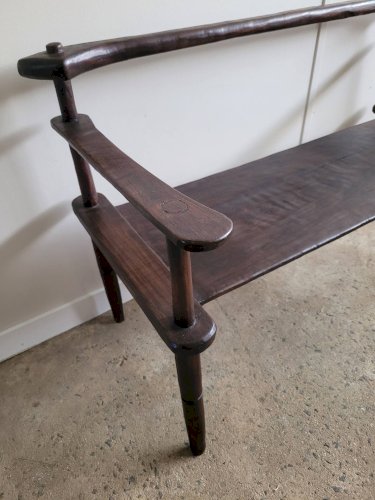 Banc brutaliste début XXème