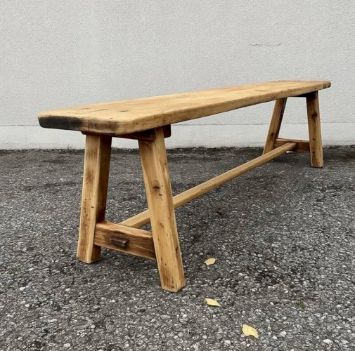 Banc de ferme ancien