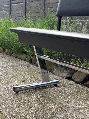 Banc design années 80