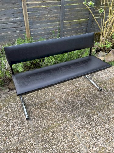 Banc design années 80