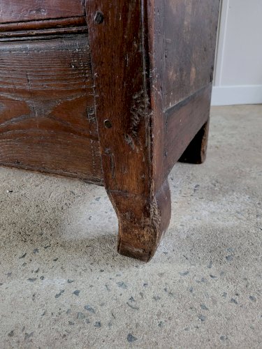 Banc en bois massif du XIX ème siècle