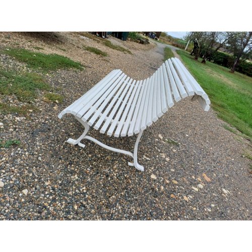 Banc Fer Forgé des Années 60