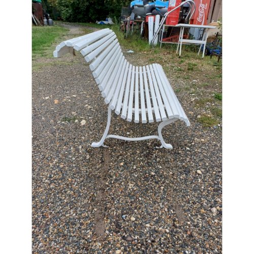 Banc Fer Forgé des Années 60
