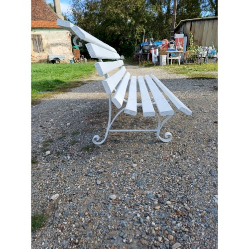 Banc Fer Forgé des Années 60