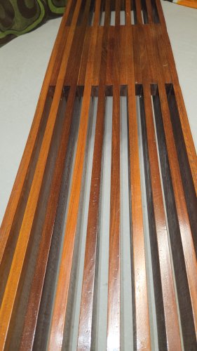 Banc teck 1960 vintage