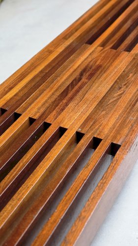 Banc teck 1960 vintage