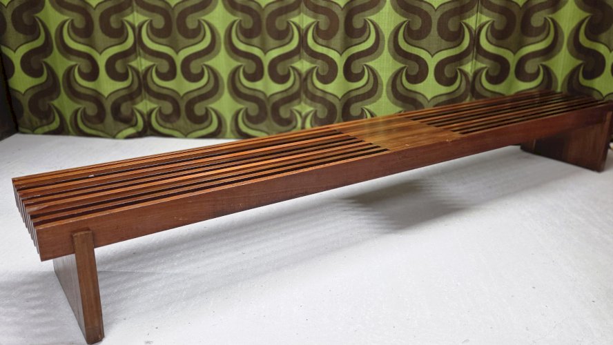 Banc teck 1960 vintage