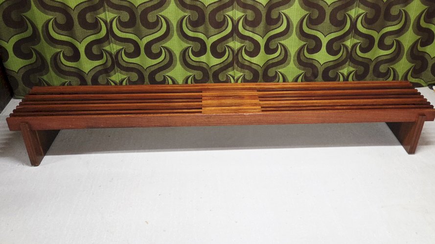 Banc teck 1960 vintage