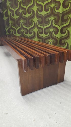 Banc teck 1960 vintage
