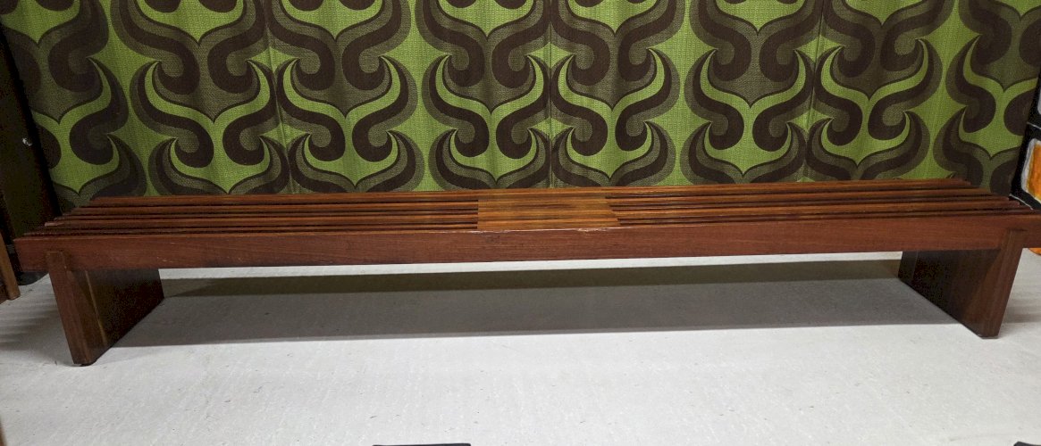 Banc teck 1960 vintage