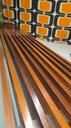 Banc teck 1960 vintage
