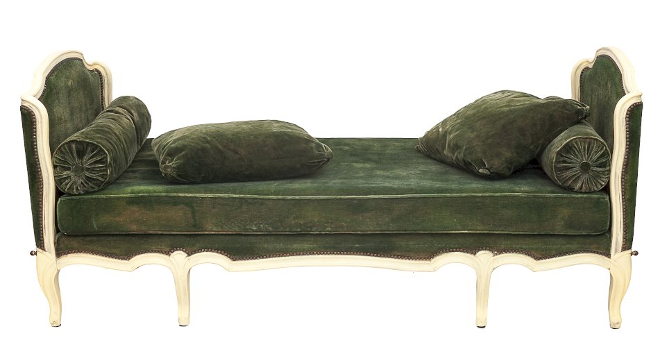 Banquette, daybed ancien vintage