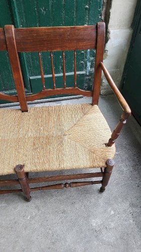 BANQUETTE EN PAILLE 3 PLACES RADASSIER PROVENCAL