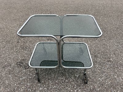 chrome rolling bar 1970s