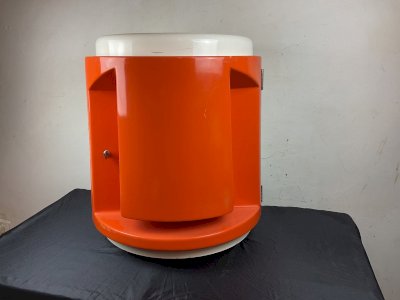 BAR roulant VINTAGE 1960-70 SPACE AGE fibres de verre