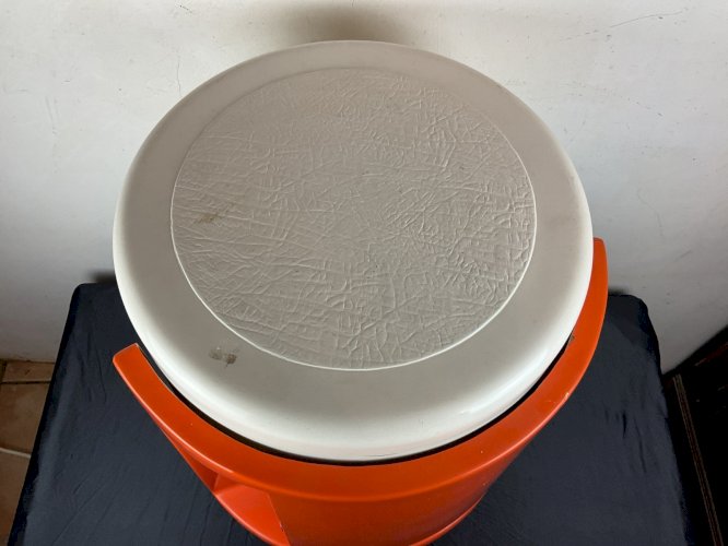 BAR roulant VINTAGE 1960-70 SPACE AGE fibres de verre