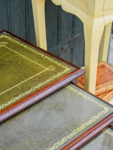 Barbara, le lot de 3 tables gigognes en bois N°81