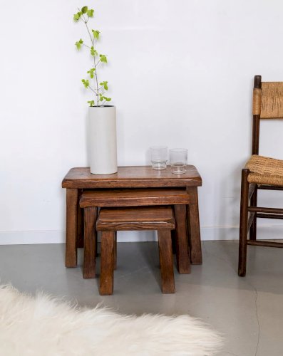 Barbara, l'ensemble de tables gigognes N°52