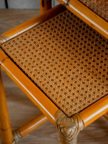 Barbara, les tables gigognes en bambou N°114