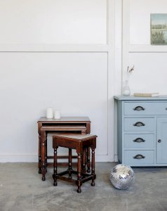 Barbara, the wooden nesting tables No. 56