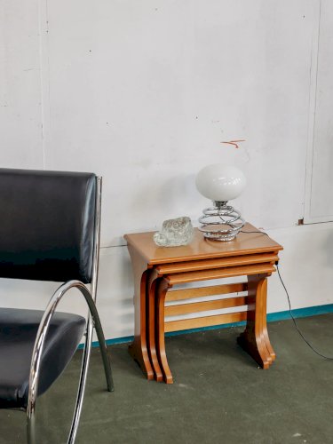 Barbara, les tables gigognes en bois N°88