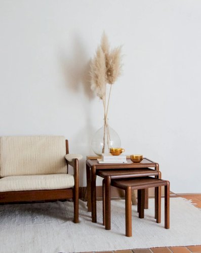 Barbara, les tables gigognes en bois N°92