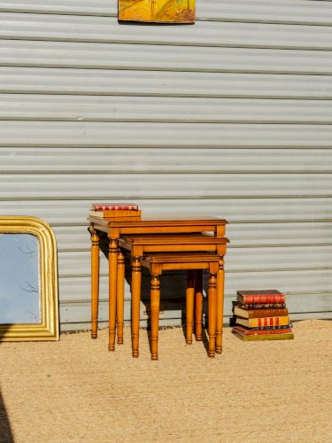 Barbara, les tables gigognes en bois N°95