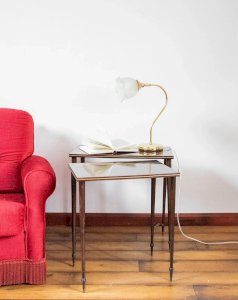 Barbara, nesting tables in wood N°99