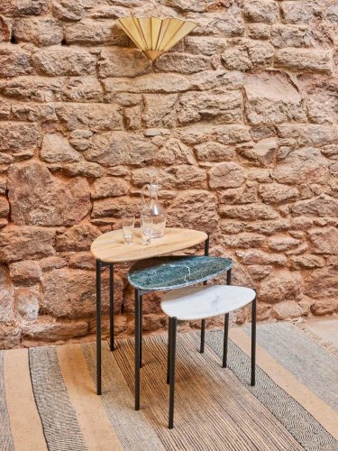Barbara, les tables gigognes en marbre N°113