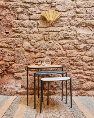 Barbara, les tables gigognes en marbre N°113