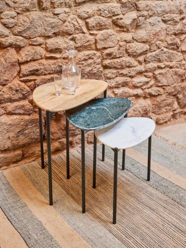 Barbara, les tables gigognes en marbre N°113