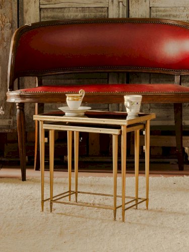 Barbara, les tables gigognes en métal N°87