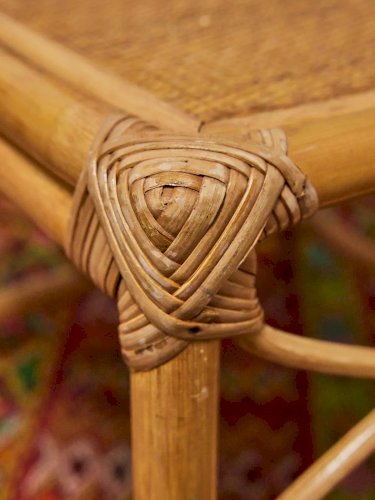 Barbara, les tables gigognes en osier N°118