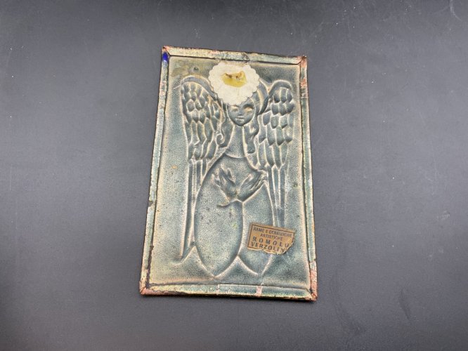 bas relief  émaillés sur cuivre de ROMOLO VERZOLINI