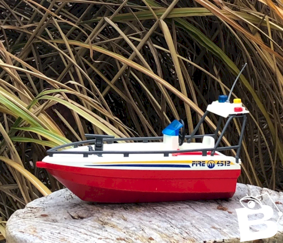 Bateau Playmobil rouge