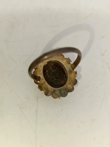 beau bracelet ancien caméé et bague  par giuseppe mandile en bon etate