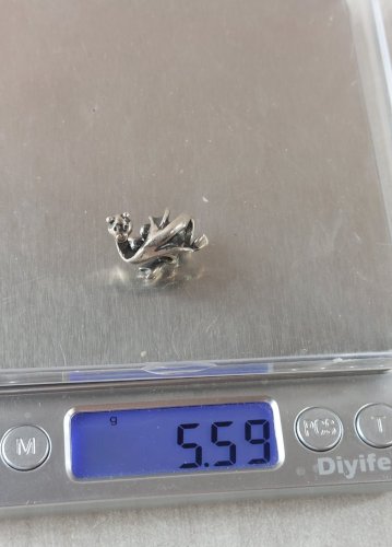 Beau charm Lucky Dragon / TAGBE 50026 Trollbeads, en argent massif ^