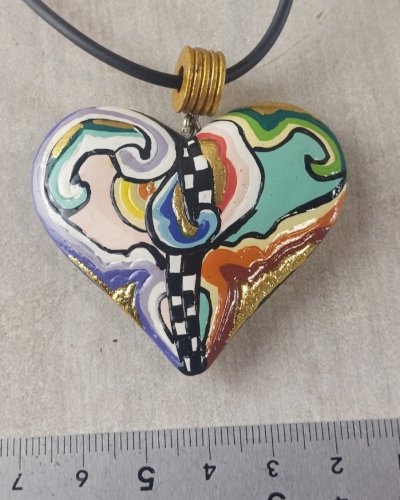 Beau collier / ras du cou / pendentif, Toms / Toms Drag ^