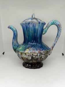 beau pichet ancien signé des gres du morvan en bon etat