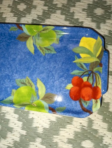 beau plat à cake en porcelaine de limoges laure japy  en bon etat