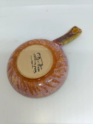 beau poelon design quimper signé P Fouillen en bon etat