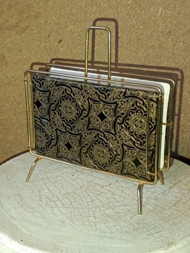 beau porte lettre vintage en laiton en bon etat