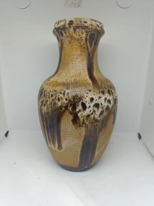 beau vase a coulure vintage west germany signature deux tours en bon etat