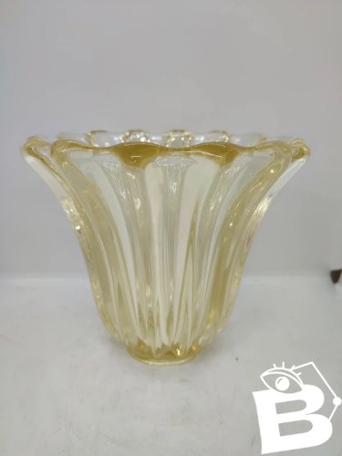 beau vase art deco attribue à Pierre Davesn en bon etat