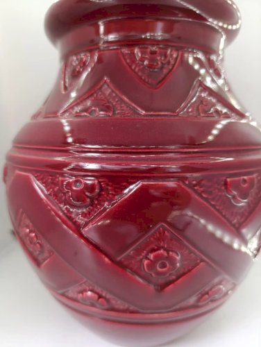 beau vase art deco made in france signé Verceram en bon etat