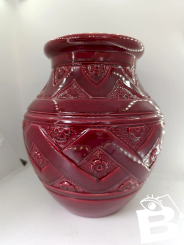 beau vase art deco made in france signé Verceram en bon etat
